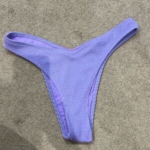 Hollister purple bikini bottoms